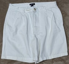 IZOD men's white shorts size 34.