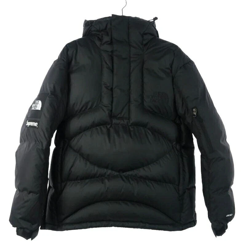 Doudoune pull demi fermeture éclair Supreme 800 Fill logo brodé noir taille S