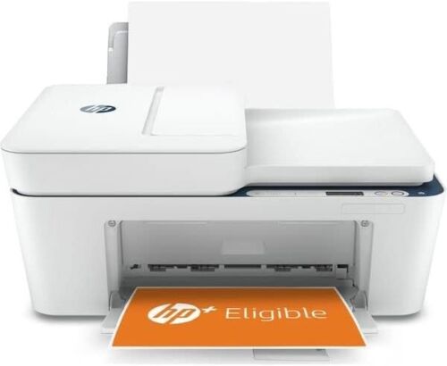 Impresora a color todo en uno inalámbrica por inyección de tinta HP DeskJet 4130e, grado B, sin tinta - Imagen 1 de 6