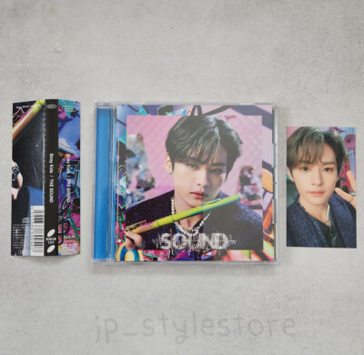 THE BOYZ ソヌ ウエルカムキット +CD/クリアファイル等 韓国KPOP STRAY KIDS Seungmin THE SOUND Complete set solo CD + 3 photo