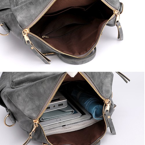 PU Leather Backpack Women Travel Anti-theft Shoulder Bag Purse Satchel Handbag - Picture 16 of 39