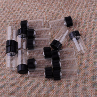 T.O.G. 20Pcs 3ml Glass Bottles Vials Screwcap For Essential Oils Serums - Foto 10