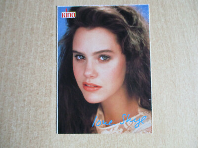  Autogrammkarte von Ione Skye aus einer Kino-Zeitschrift von 1989