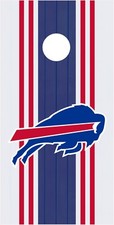 Bills cornhole board vinyl wraps