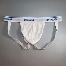 Papi Men's Jockstrap  100 Cotton  Large