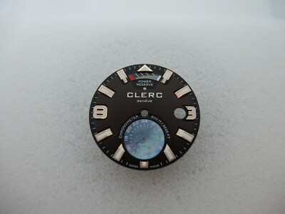 CLERC Hydroscaph GMT 800 M Zifferblatt, watch dial, Power Reserve
