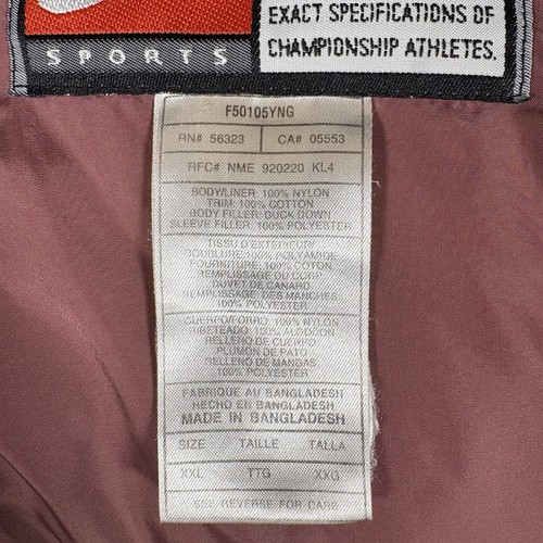 VTG 90s USC Red Puffer Jacket D - Picture 9 of 18