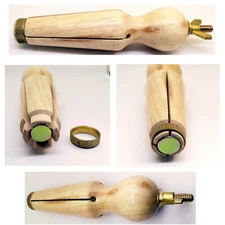 Inside Ring Clamp Wooden Jewelers  Diamond Setting Ring Holder Vise DELUX Vice