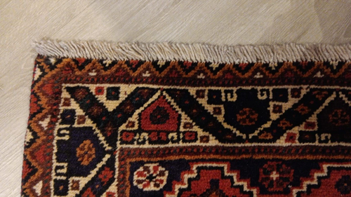 ESTATE RUNNER Circa 1930 3x9 KURDISH-BIDJAR HANDMADE-KNOTTED WOOL RUG 582207 - 第 11/12 張圖片