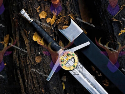 Witcher 3 Sword Of Geralt With Renfri's Brooch Netflix Edition Swords w Scabbard