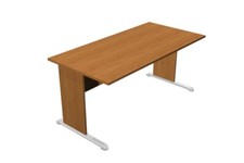 Scrivania da ufficio pc arredo studio stanzetta smart working varie misure