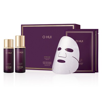 O HUI Age Recovery The Collagen Skincare 2-Piece Set | 100ml + 100ml | Anti-Agin