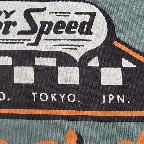 Vintage Y2K Superdry Racing Shirt Large 21x27 Tokyo Japan - 第 5/23 張圖片