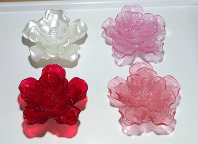 Waterford Fleurology 4" Rose Head Collectible - NIB - Choice of Color!