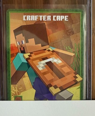 Minecraft Crafter Cape Code Twitchcon Rotterdam 2026-Limited Edition/UNCLAIMED