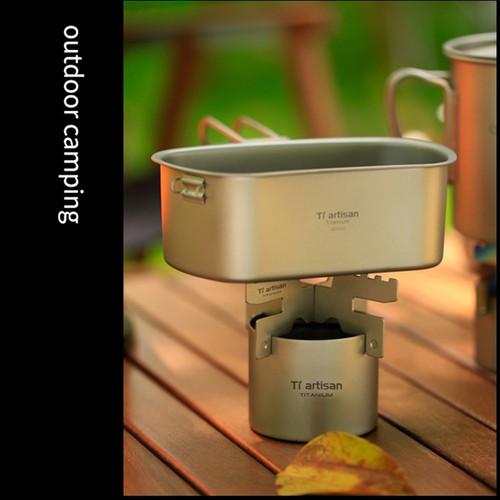 Portable Liquid Alcohol Stove Lightweight Stove for Camping and Hiking - Picture 4 of 6