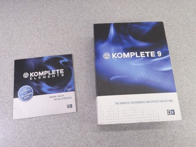 Native Instruments KOMPLETE 9 +Serial Key 33 KOMPLETE INSTRUMENTS & EFFECTS