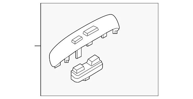 Genuine Hyundai 2010-2017 Tucson Window Switch 93575-2S110-9P