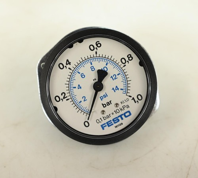 #ad Festo 161129 FMAP 63 1 1 4 EN Flanged Precision Pressure Gauge $22.97