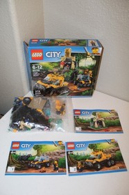 LEGO City 60159 Jungle Halftrack Mission 100% Complete with box