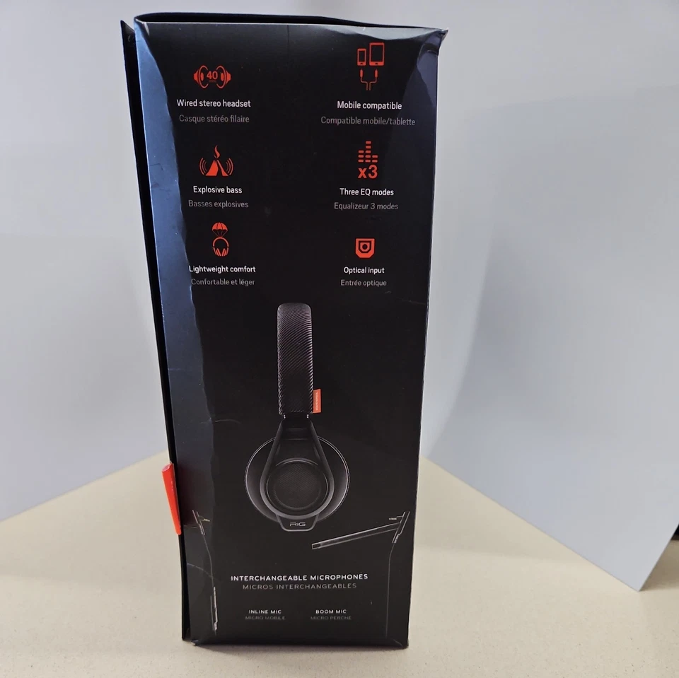 Plantronics Rig Black Headband Headsets for Multi-Platform- Brand New - Unopened - Image 4 of 4