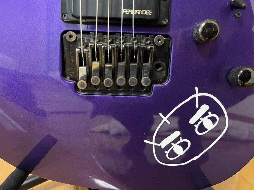 Fernandes guitar FR-55 purple Musical Instruments | eBay