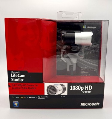 Microsoft Lifecam Studio 1080p Hd Sensor Model 1425 New