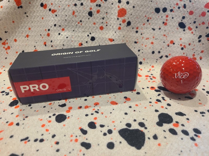 Vice Golf Pro “ORIGIN” - Brand New - 1 Ball with Sleeve (Limited 2022 Release)
