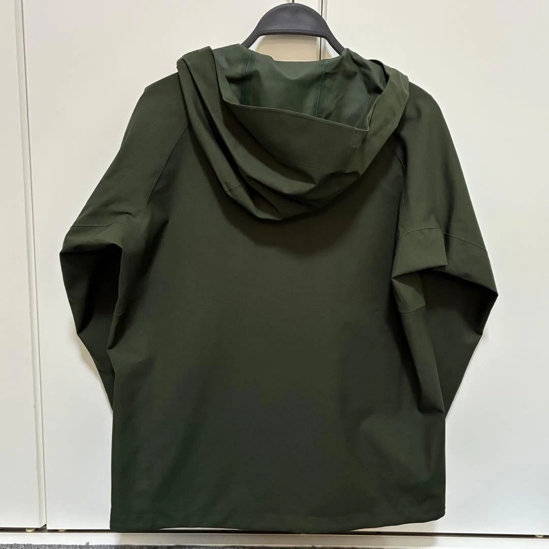 UNIQLO BlockTech Parka 3D Cut Olive Mens Size S Near Mint Japan image 3