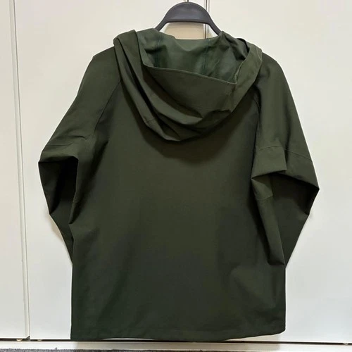 UNIQLO BlockTech Parka 3D Cut Olive Mens Size S Near Mint Japan image 3