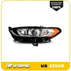 Left Driver Side For 2013-2016 Ford Fusion Headlight Assembly w/Projector