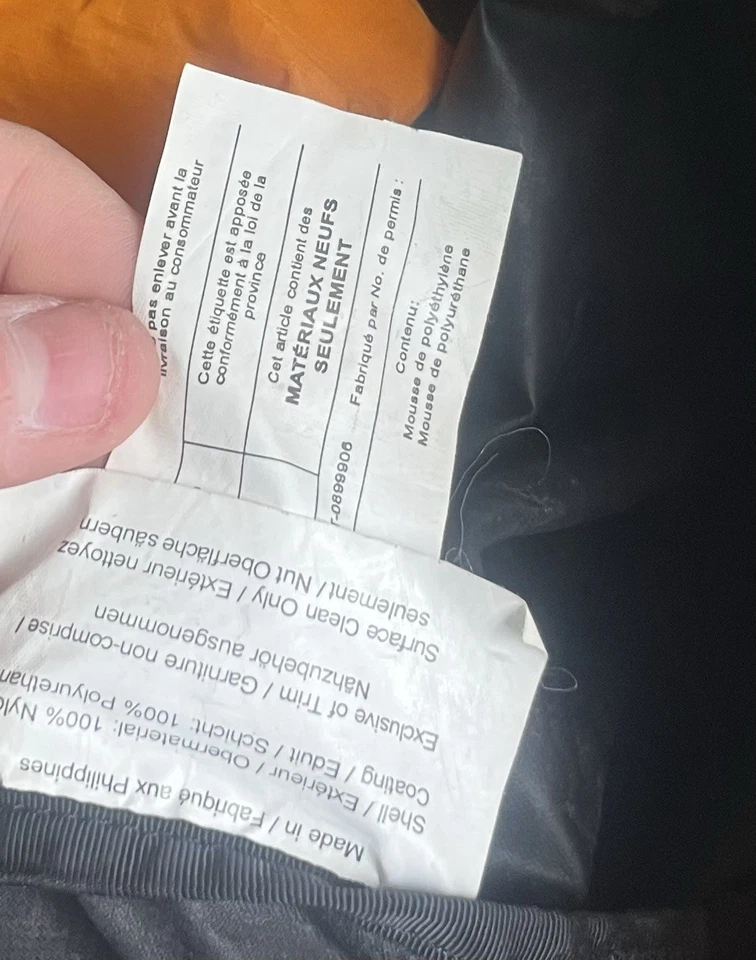 Arc'Teryx Cierzo 18 Hiking Backpack 18L Lightweight Black Used From Japan - Image 3 of 4