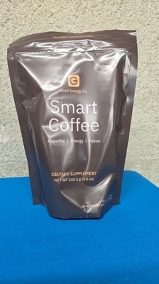 Good Energy - Smart Coffee -Energy + Focus - 25 Packets - Exp 8/27 -New! Sealed!