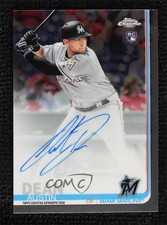 2019 Topps Chrome Rookie Auto Austin Dean #RA-AD Auto 12g7