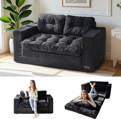 MAXYOYO Convertible Sofa Bed Pull Out Loveseat Sleeper