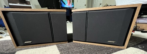 BOSE 201 Series III Matched Pair Bookshelf Direct Reflecting Speakers Mint