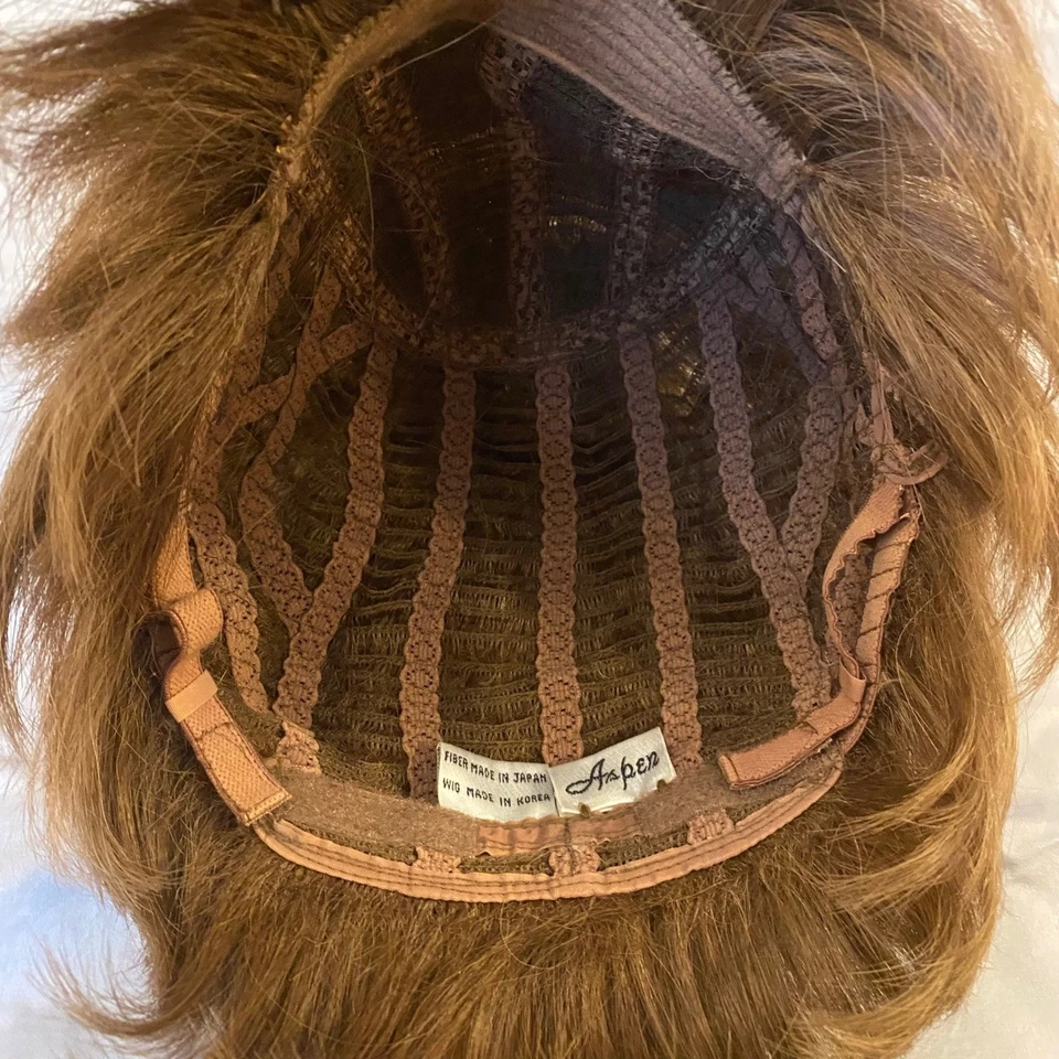 Aspen женщин коричневый Shag стиль парик волокна сделано в Японии парик сделано в Корее - Изображение 3 из 4