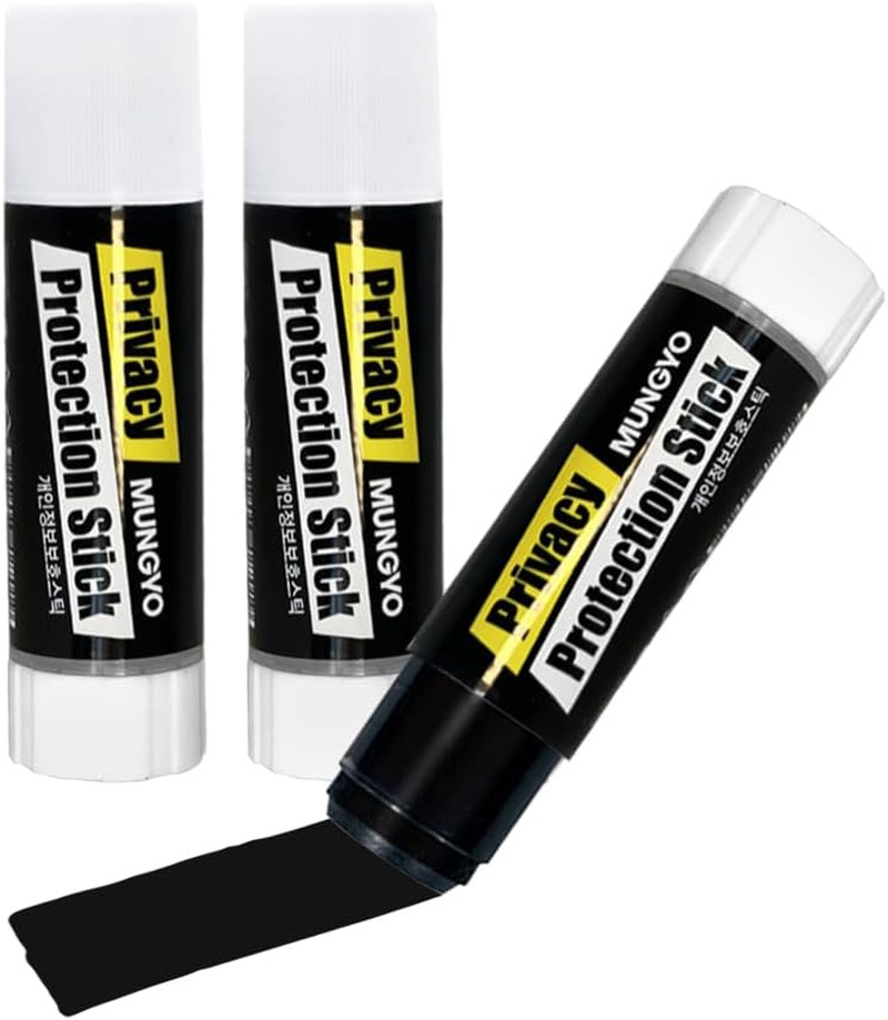 Identity Theft Protector Privacy Protection Stick, 3 Count Privacy Protecting Bl