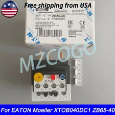 For Eaton XTOB040DC1 DP Overload Relay 24-40A ZB65-40 New with Free Shipping