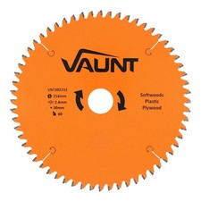 Vaunt TCT Kreissägeblatt 216 mm x 2,4 mm x 30 mm T60