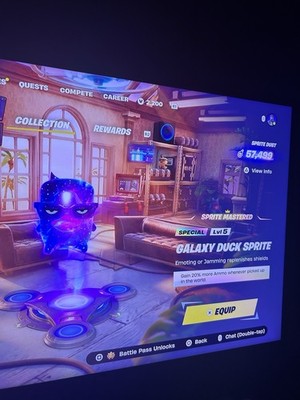 Fortnite Galaxy Duck Sprite Lvl 5 Mastered For Cheap Price