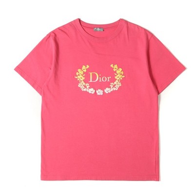Dior HOMME T-Shirt Rosa L Heavy Weight Cotton 2996
