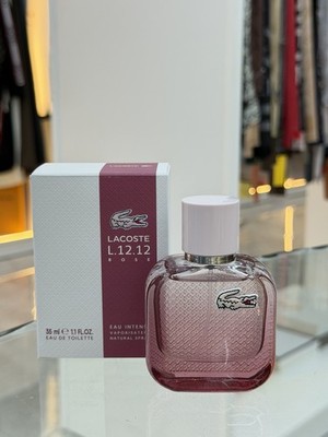 Lacoste Eau De L.12.12 Rose Eau Intense by Lacoste for Women - 1.1 oz EDT Spray