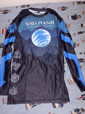 Phalanx 10th Planet   Rashguard Jiu Jitsu Double Sided Graphic Print S/M 