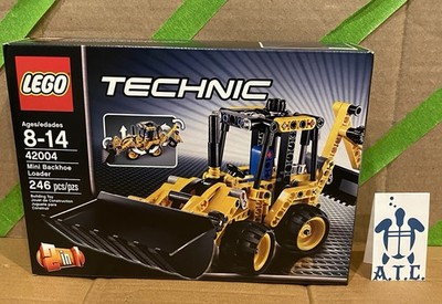 Factory Sealed Technic Backhoe Loader Retired 2 in 1 Construction Set (42004)
