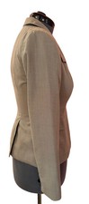 Calvin Klein Women s Single Button Khaki Blazer Size-M