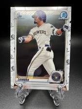 2020 Bowman Draft - Chrome Freddy Zamora #BD-46 (RC)