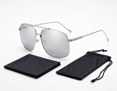 New Classic XL Frame Metal Aviator Pilot Casual Oversize Sunglasses