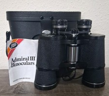 Boots Admiral III Vintage 16x50 Binoculars Fully Coated Optics Compact with Case