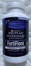 Purina Pro Plan FortiFlora Probiotic Supplements Dog 90 Chewable Tablets